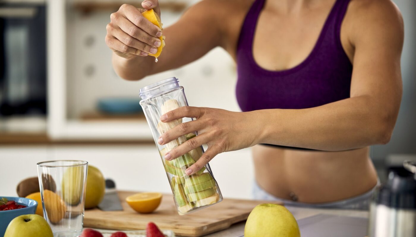 unrecognizable athletic woman preparing healthy sm 2024 12 13 20 19 26 utc